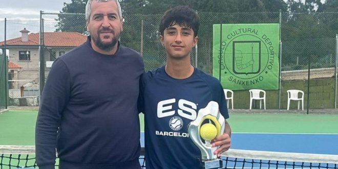 نایب قهرمانی بردیا مجد آبادی در رقابت‌های تنیس اروپا زیر ۱۶ سال